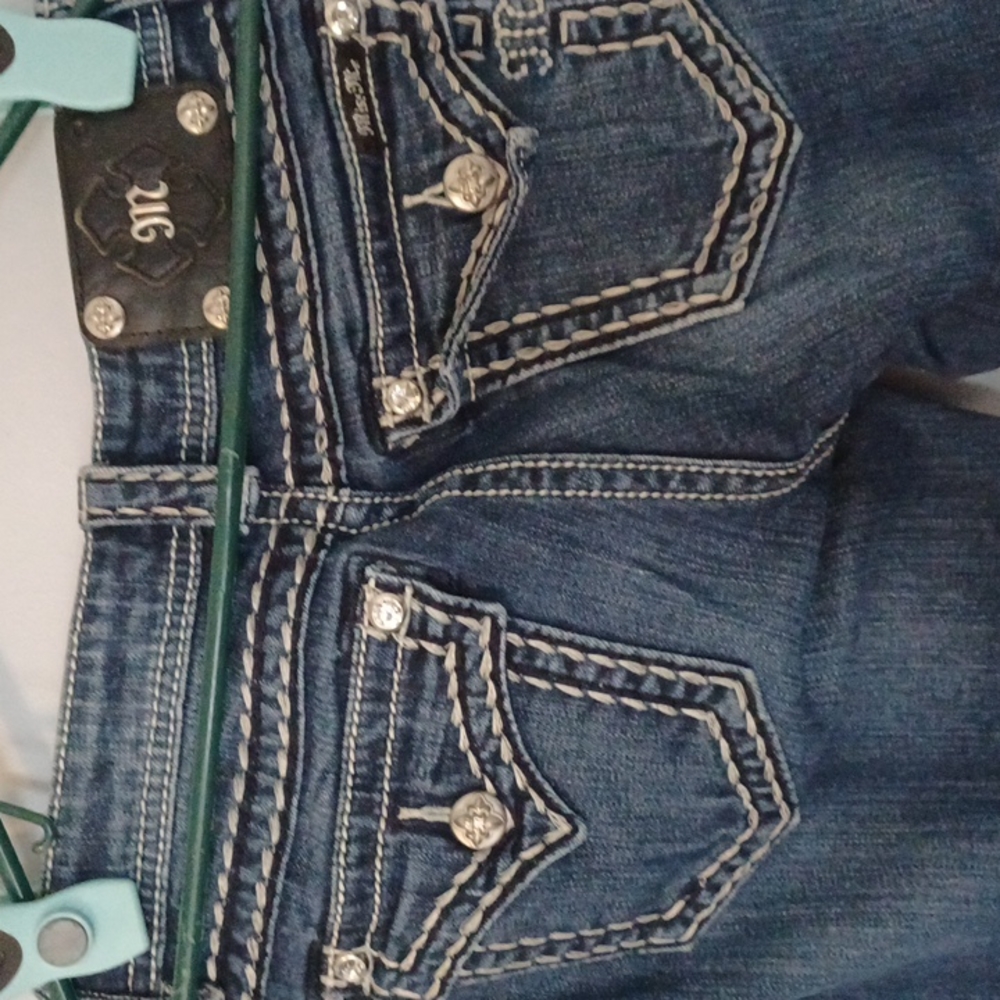 Womens Miss Me size 28 thick stitching